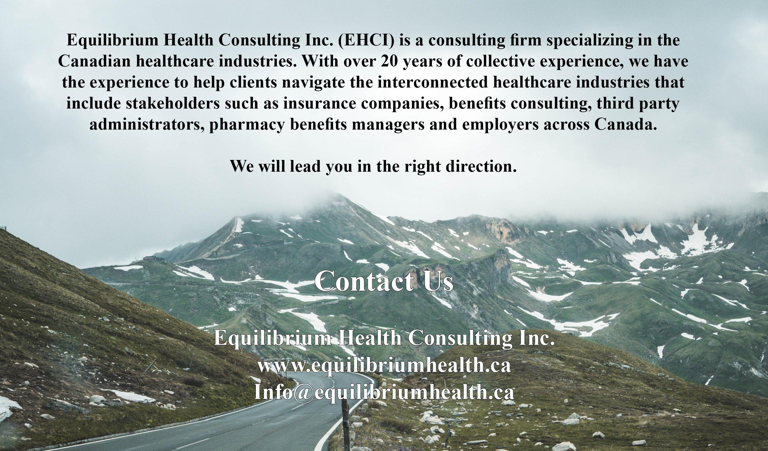 Equilibrium Health Consulting Inc.